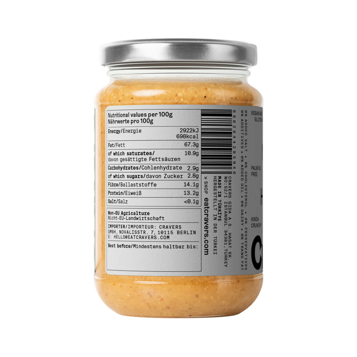 100% Hazelnut Butter